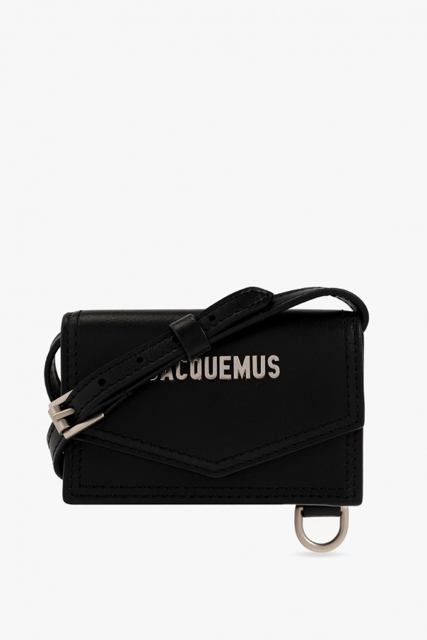 ショルダーバッグ JACQUEMUS Le Porte Jacquemus Black 'Le Porte Azur' strapped pouch Jacquemus